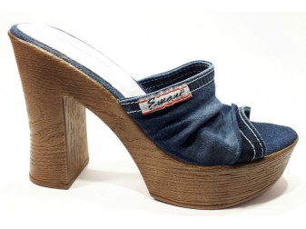 Сабо Emani jeans, Джинсовая обувь Сабо Emani jeans, Джинсовая обувь